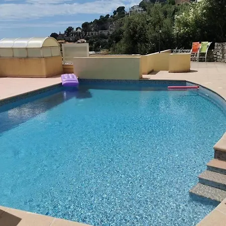 Studio Climatise - Belle Vue Mer-Piscine Beausoleil Exterior foto